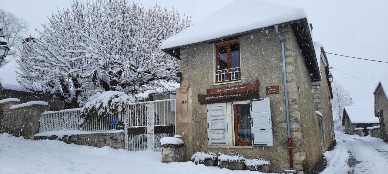 Le Gite Des Vagabonds Chichilianne Exterior foto